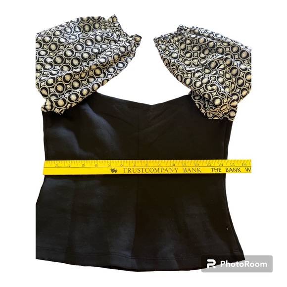 Badgley Mischka b/w top - Picture 7 of 13